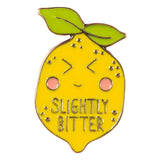 Karma Enamel Pins: Lemon
