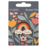Karma Enamel Pins: Rainbow