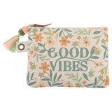 Karma Cotton Canvas Carry All: GOOD VIBES (S24)