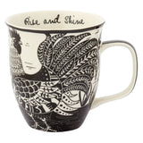 Karma Boho Mugs: Rooster