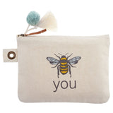 Karma Cotton Canvas Carry All: BEE