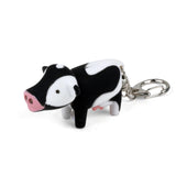 Kikkerland Cow LED & Sound Keychain