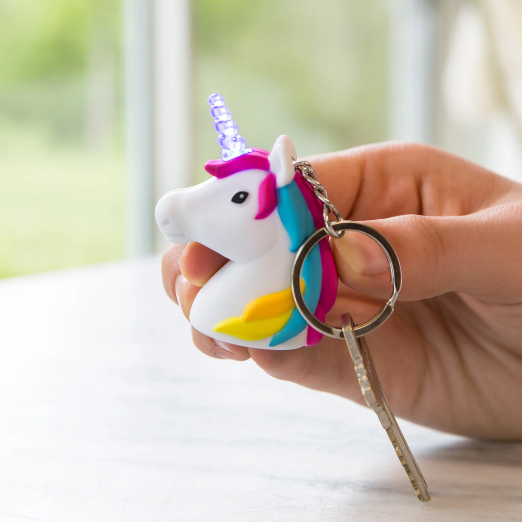 Kikkerland: Unicorn LED & Sound Keychain