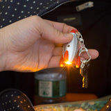 Kikkerland: Rocket LED & Sound Keychain