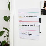 Kikkerland Weekly Dry Erase Board