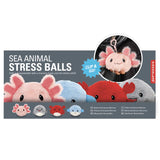 Kikkerland Sea Animal Squeeze Pals