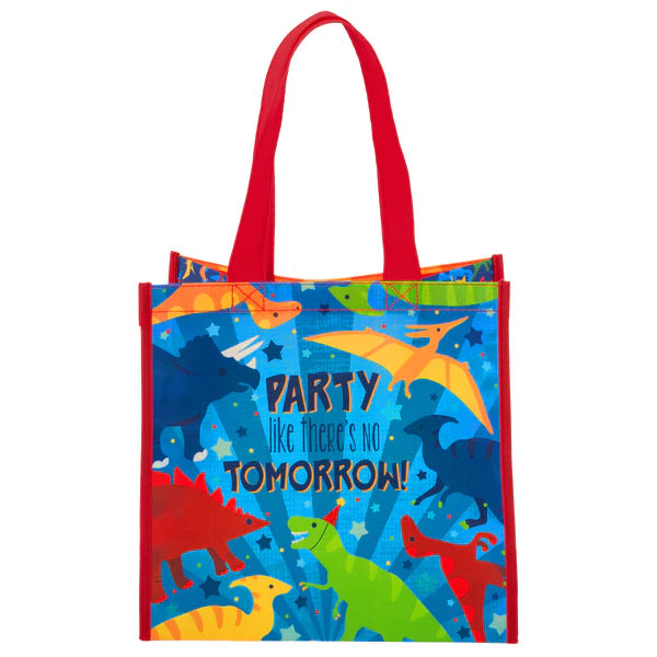 Stephen Joseph Medium Recycled Gift Bags: Dino