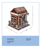 Little Village Bookstore Book Nook Kit (Hands Craft)
