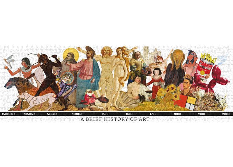 Brief history of art puzzle
