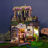 Wisteria Vine Flower Shop Book Nook Kit (Hands Craft)