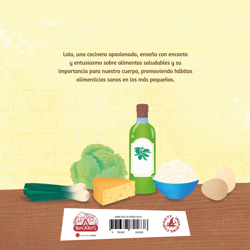 Lola y los alimentos saludables