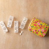 Karma Travel Pill Case: Houndstooth
