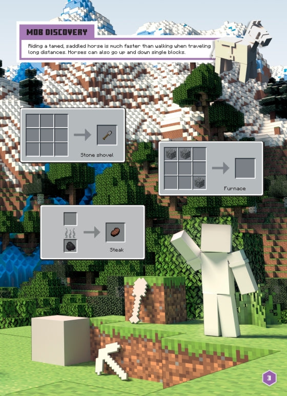 Biome Adventures Sticker Book (Minecraft)