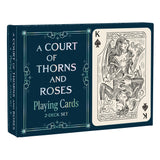A Court of Thorns and Roses Official Playing Card Set (Night Court Inner Circle): 2-Deck Set--From the Acotar Collection