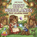 Cozy Woodlands: Cute Coloring Book