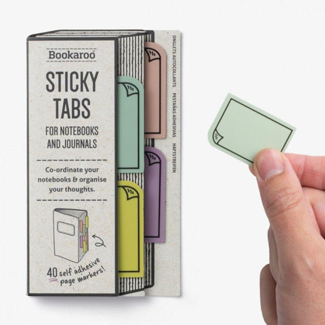 Bookaroo Sticky Tabs - Pastels