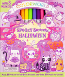 Colorworld: Spooky Sweet Halloween: Plus 35+ Glow-In-The-Dark Stickers and Over 30 Pages to Color!