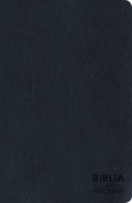 Rvr 1960 Biblia del Pescador Letra Grande, Azul Símil Piel