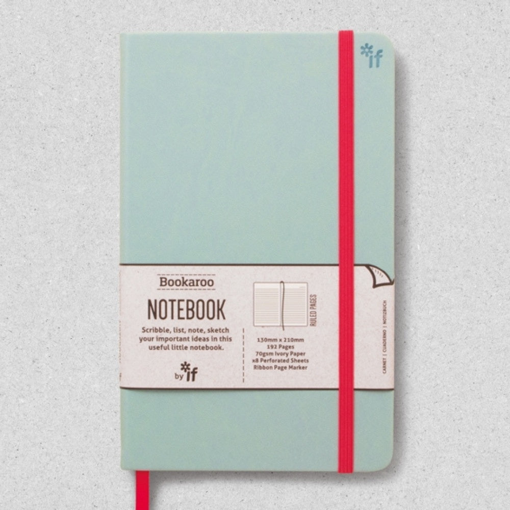IF USA Bookaroo A5 Notebook: Sky Blue