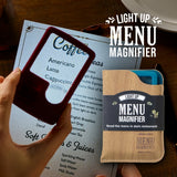 If USA Light Up Menu Magnifier