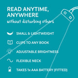 iF USA The Really Compact Book Light: Forest Green