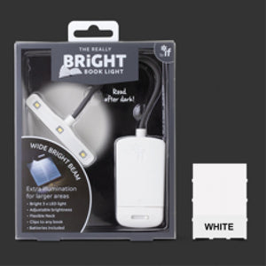 WHITE - THE REALLY BRIGHT BOOK LIGHT