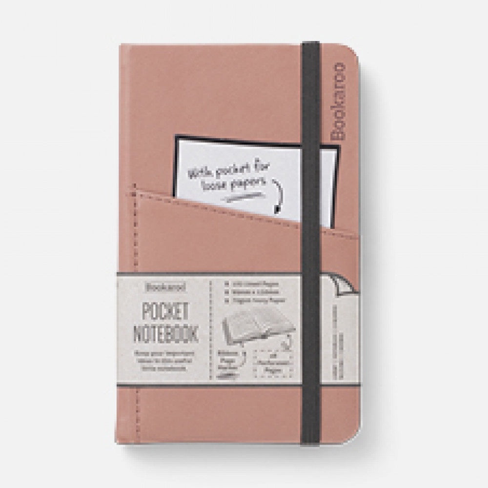 Bookaroo Pocket Notebook (A6) Blush