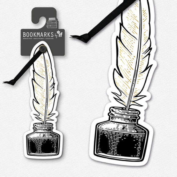 Bookmarks By IF USA: Quill & Ink (Academia Collection)