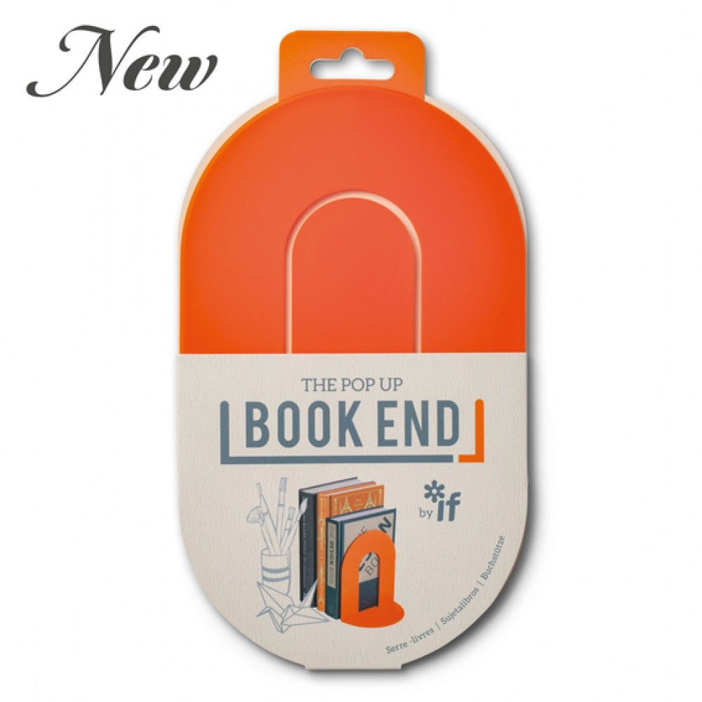 POP UP BOOK END ORANGE – The Bookmark Books & Gifts