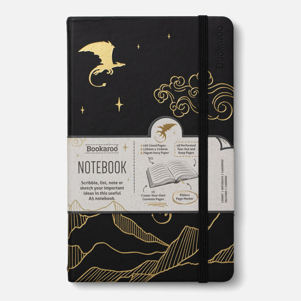 IF USA Bookaroo A5 Notebook: Dragon