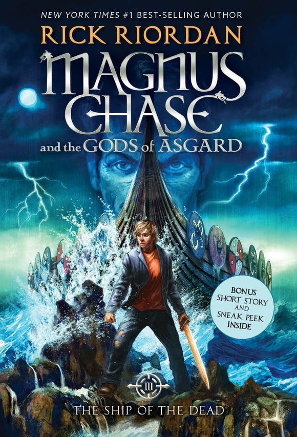 MAGNUS CHASE AND THE GODS OF ASGARD BOOK 3 SHIP OF THE DEAD PB