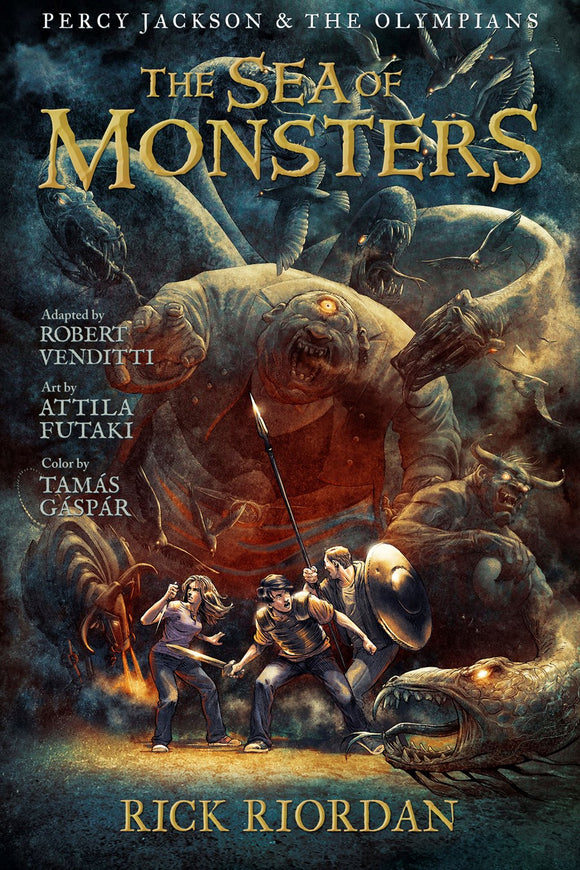 Percy Jackson and the Olympians #2  The Sea of Monsters: The Graphic Novel