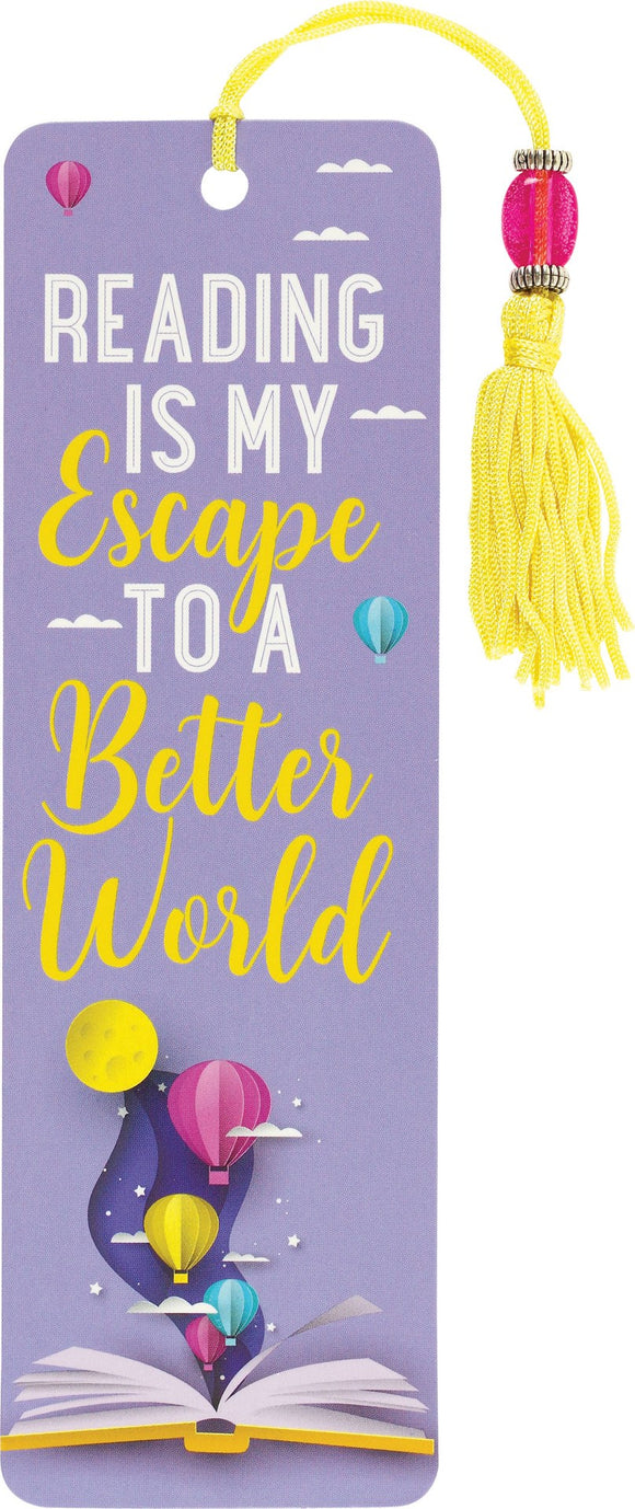 A Better World Beaded Bookmark