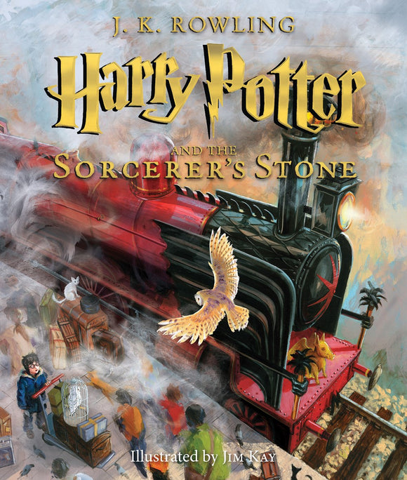 Harry Potter and the Sorcerer's Stone: The Illustrated Edition (Book 1)