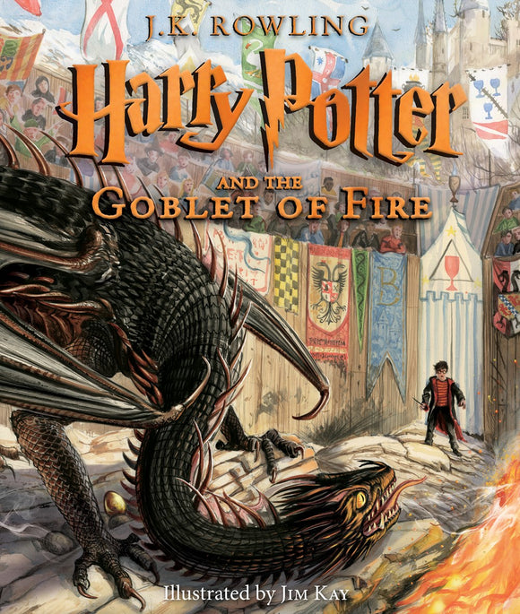 Harry Potter and the Goblet of Fire: The Illustrated Edition (Book 4)