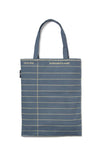 LIBRARY CARD GRAY TOTE