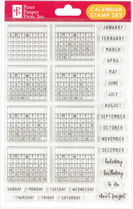 Weekly Planner Clear Stamp Set