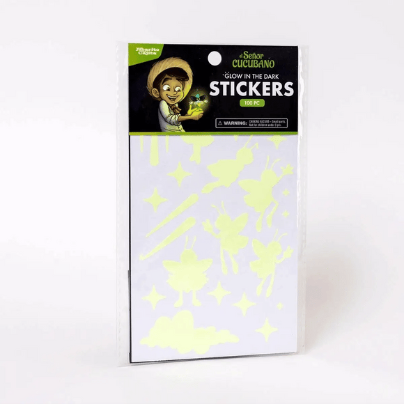 El Señor Cucubano Glow-in-the-Dark Stickers