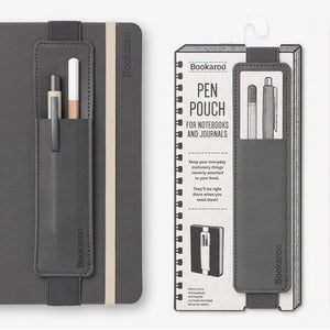 Bookaroo Pen Pouch - Charcoal