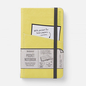 BOOKAROO A6 POCKET NOTEBOOK - LIME