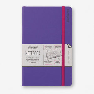 BOOKAROO A5 NOTEBOOK - PURPLE