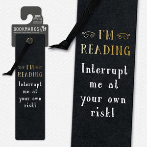 INTERRUPT ME-SSSHHH BOOKMARKS