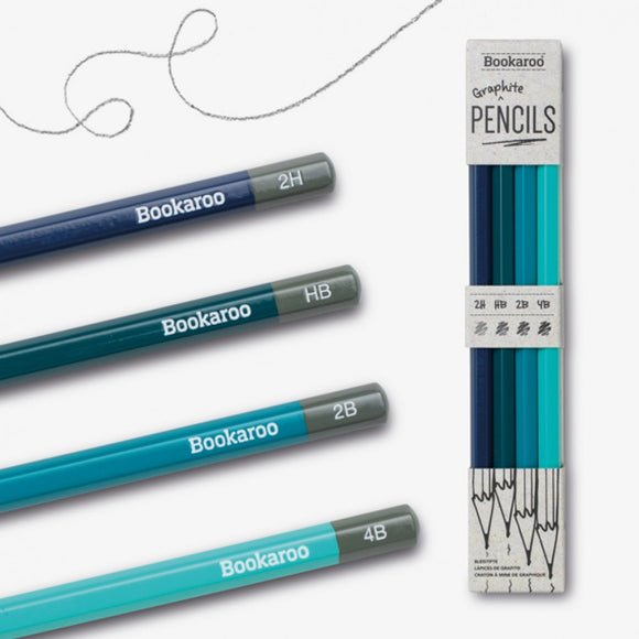 BLUES - BOOKAROO GRAPHITE PENCILS